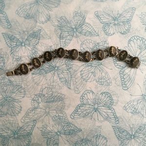 Vintage Sterling silver 925 bracelet made in Siam 6” long